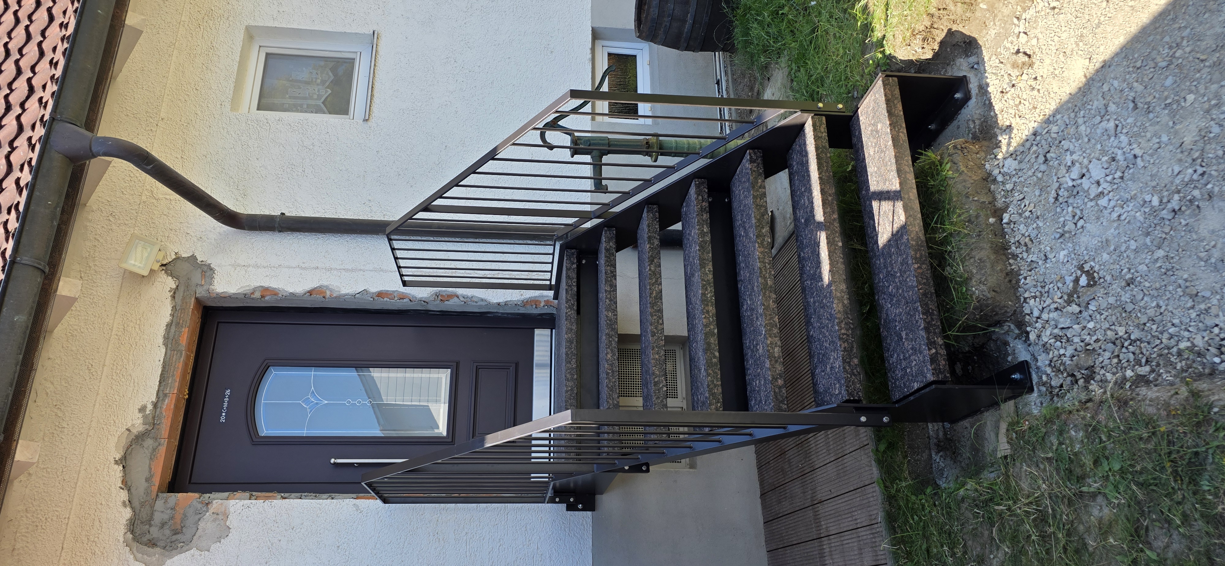Aussentreppe am Hauseingang